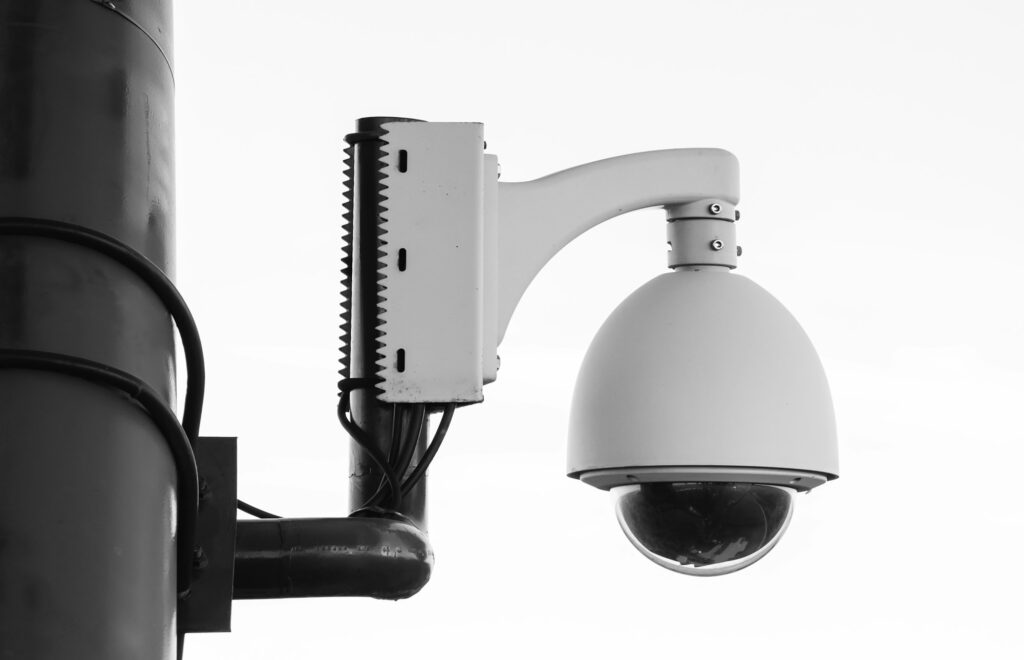 PTZ dome IP security camera